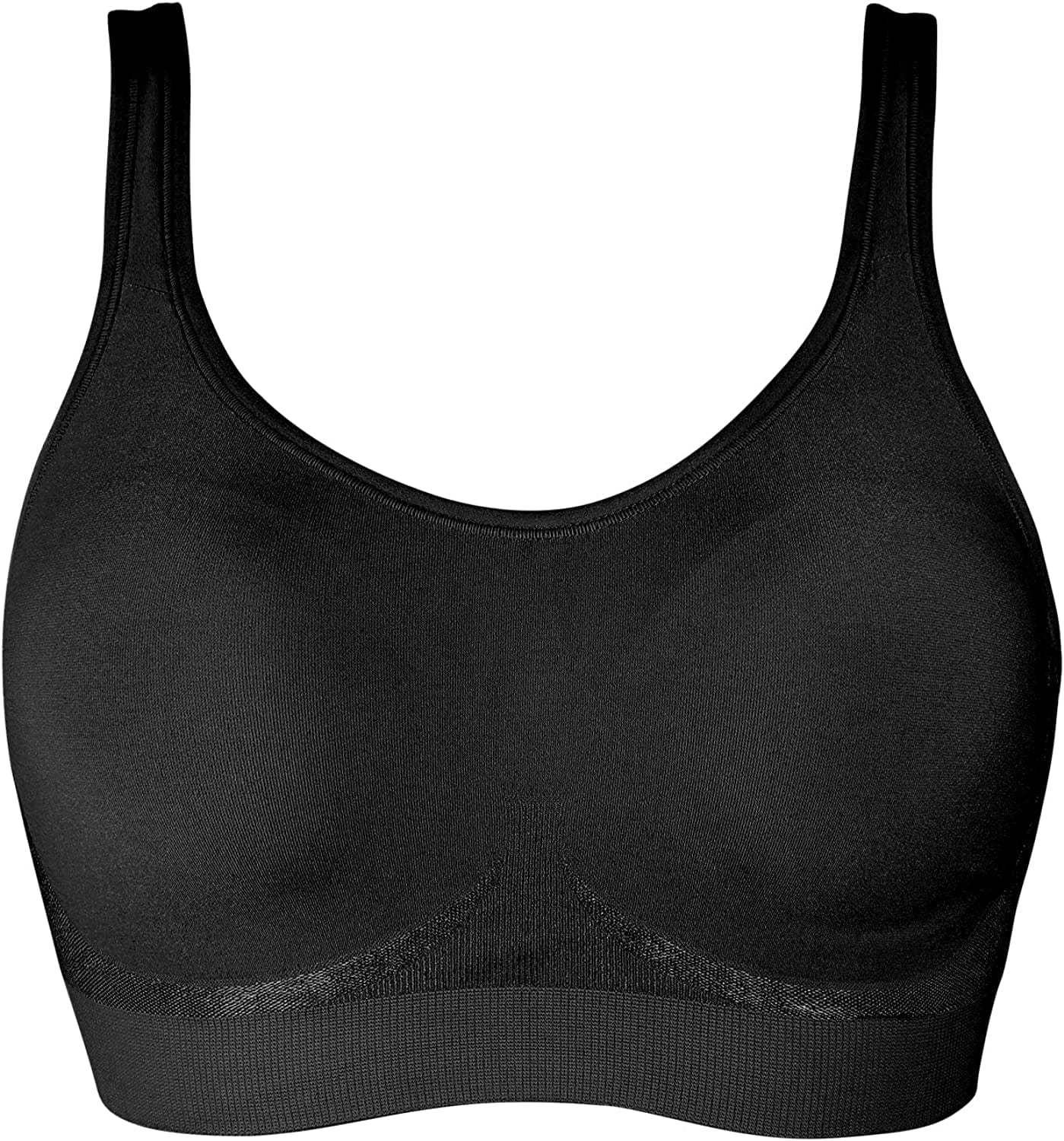 Women'S Wireless Bras Adjustable Comfy Seamless Wirefree Full Coverage Sports Bra plus Size Bralette for Everyday