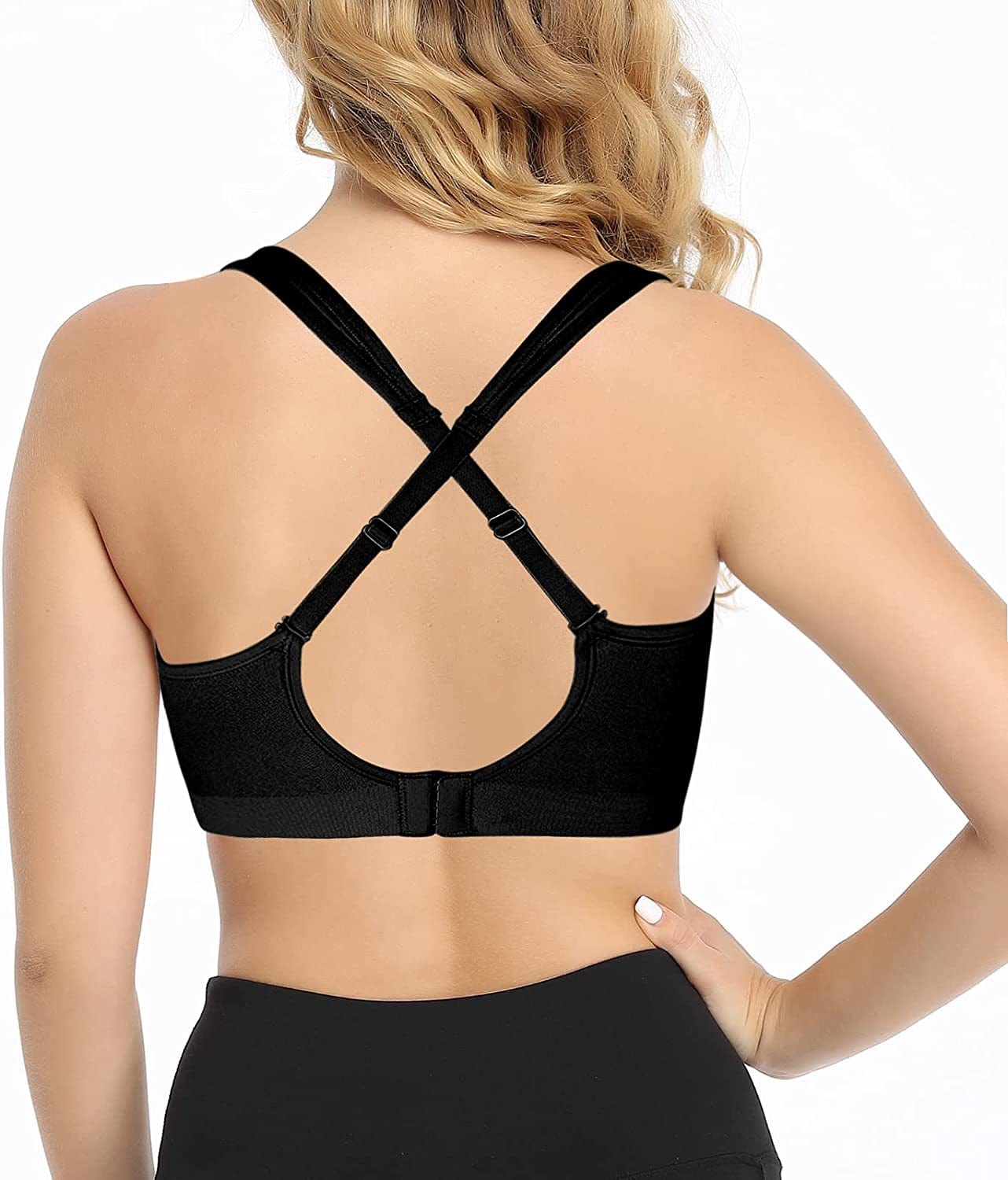 Women'S Wireless Bras Adjustable Comfy Seamless Wirefree Full Coverage Sports Bra plus Size Bralette for Everyday