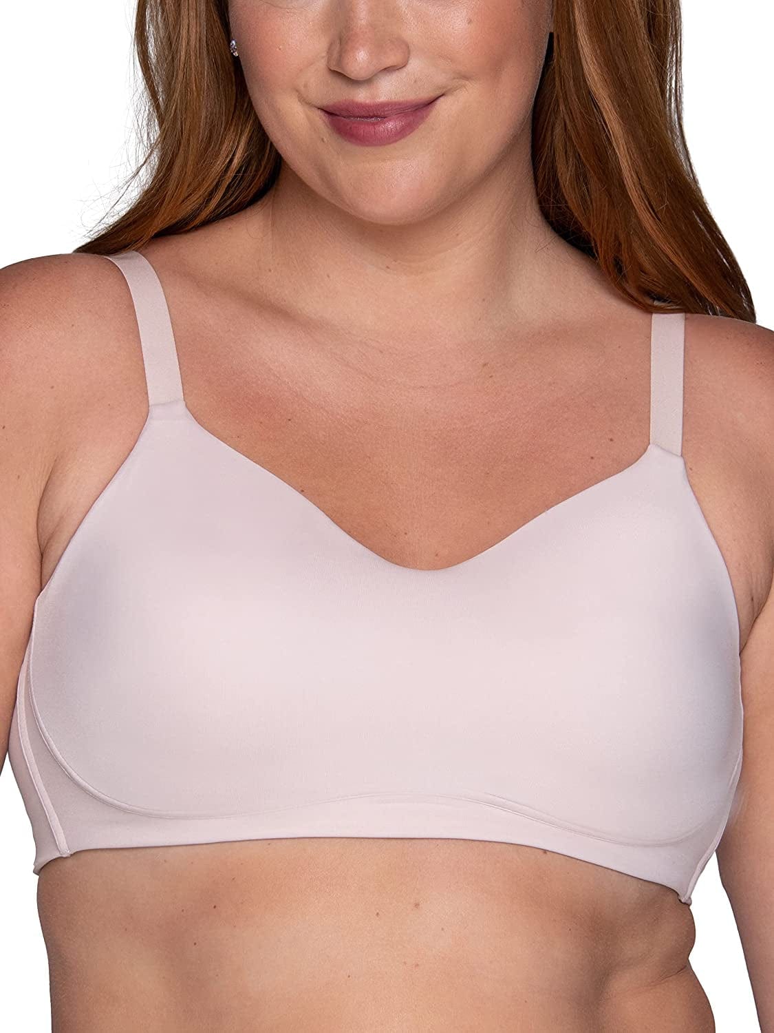 Women'S Wireless Comfort Bra, Customize Your Shape & Support: Convertible Straps, Easy Pullover, Back Smoothing Back Smoothing - Quartz / Back Smoothing (72118) / Medium