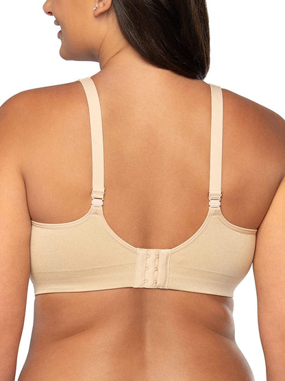 Women'S Wireless Comfort Bra, Customize Your Shape & Support: Convertible Straps, Easy Pullover, Back Smoothing