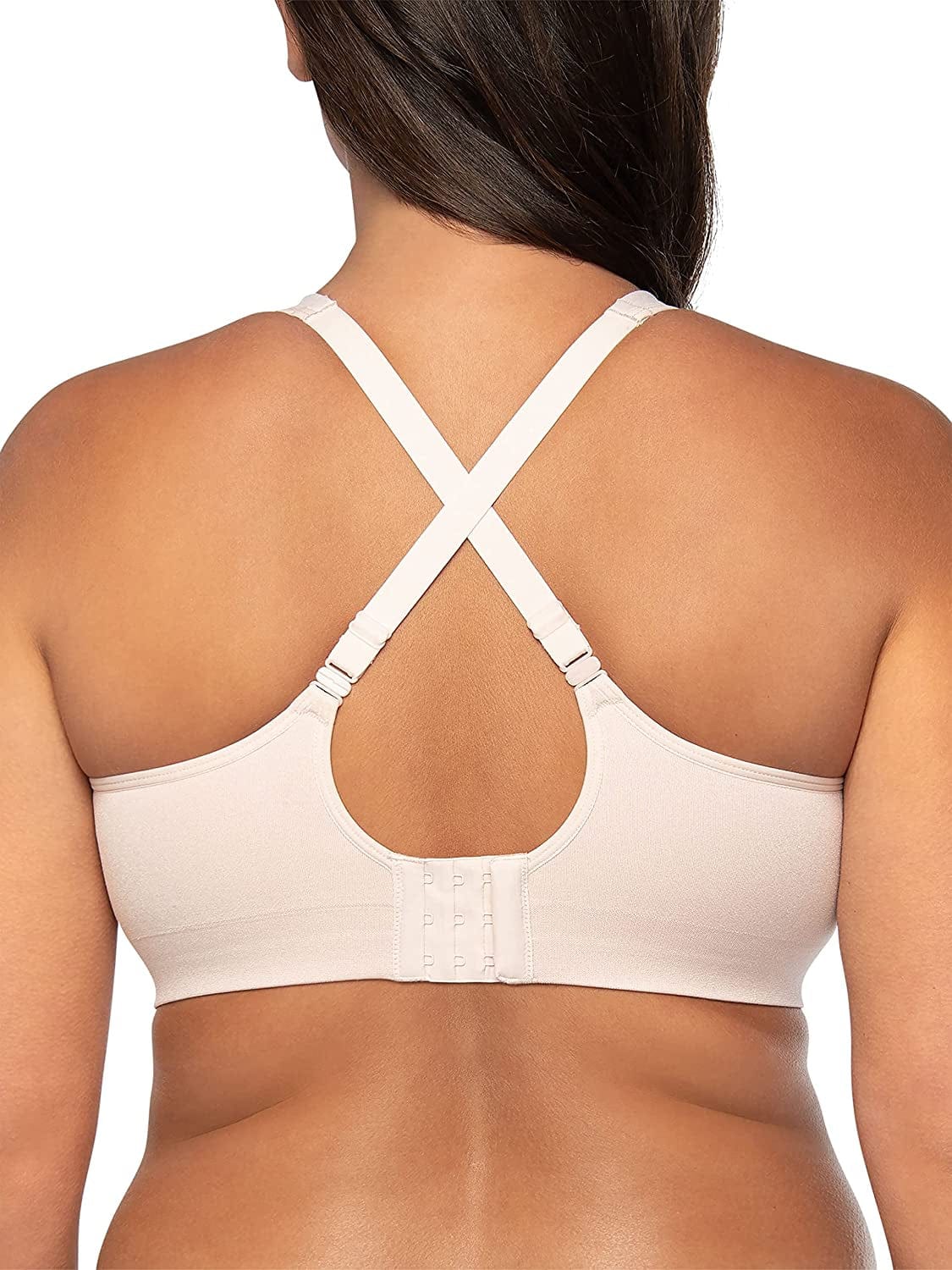 Women'S Wireless Comfort Bra, Customize Your Shape & Support: Convertible Straps, Easy Pullover, Back Smoothing