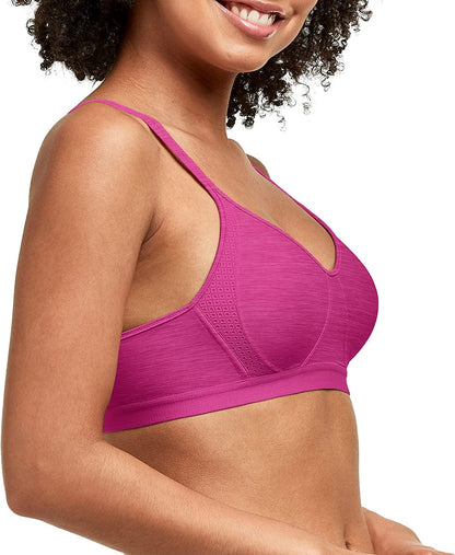 Women'S X-Temp Cooling Wireless Bra, Comfortable Wirefree T-Shirt Bra (Retired Colors)