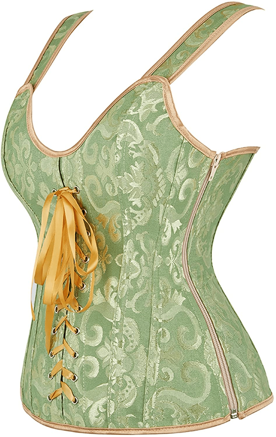 Women Sexy Strap Lace up Corsets and Bustiers Top Overbust Shaper Apparel & Accessories > Clothing > Underwear & Socks > Lingerie Zhitunemi   