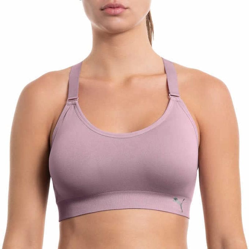 Women Sports Bra, 3-Pack Grey / Medium