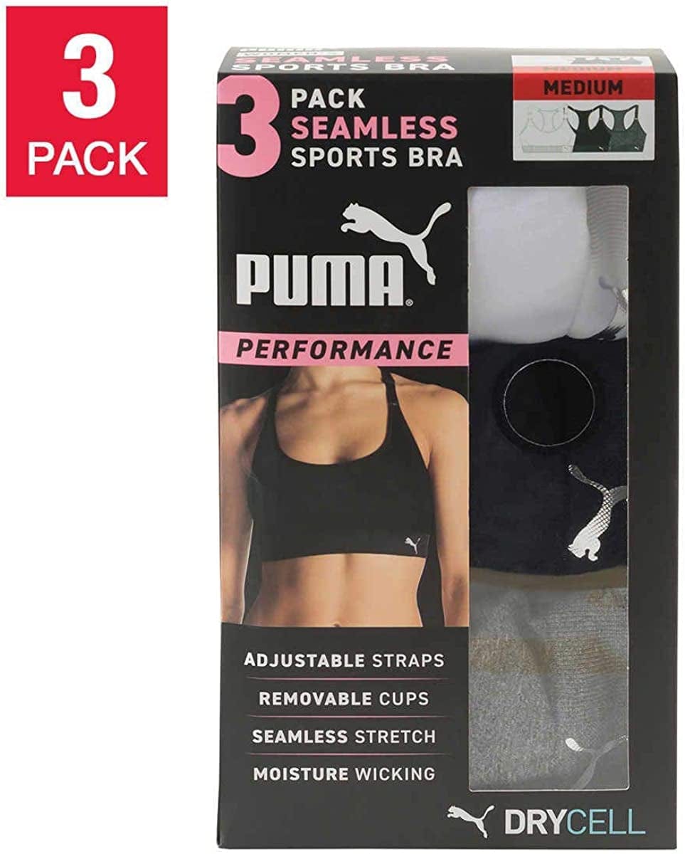Women Sports Bra, 3-Pack