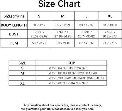 Women Strappy Cross Back Yoga Workout Sports Bra Longline Crop Tank Top