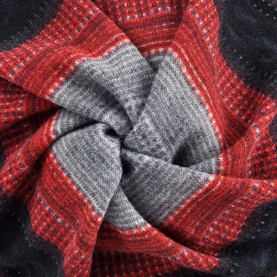 Womens Baggy Soft Slouchy Beanie Hat Stretch Infinity Scarf Head Wrap Cap Apparel & Accessories > Clothing Accessories > Headwear XYIYI   