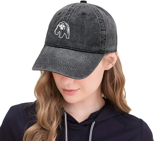 Womens Baseball Caps Hats for Women Ball Cap Cute Distressed Dad Vintage Trucker Adjustable Denim Plain Bulk Black Unstructured Apparel & Accessories > Clothing Accessories > Hats KLYJI   
