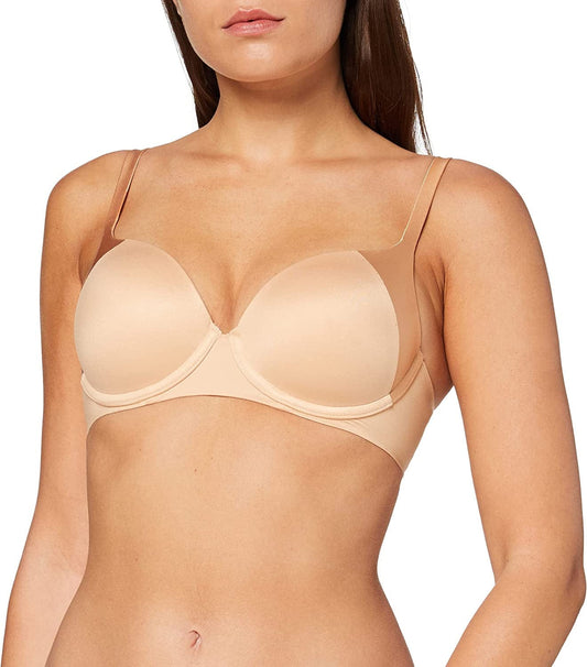 Womens Body Make up Soft Touch Underwired Bra Neutral,beige / 36A