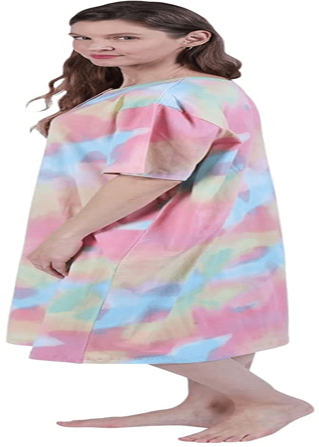 Womens Henley Nightshirts - Set of 2 Long Nightgowns for Women, plus Size Apparel & Accessories > Clothing > Sleepwear & Loungewear > Nightgowns Kylie Max   