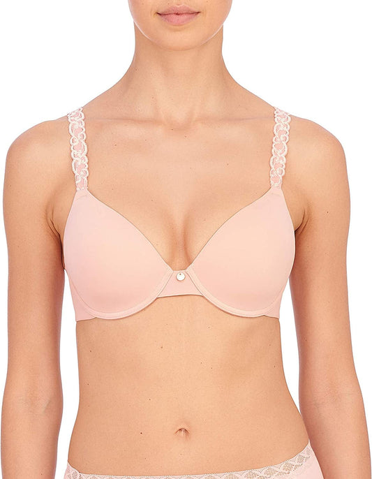 Womens Pure Luxe Custom Coverage Contour Bra Exotic Dark Grey Print/Khaki / 32B
