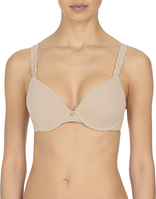 Womens Rose Dream Custom Coverage Underwire T-Shirt Bra 731080 Hazelnut/Cafe / 32D