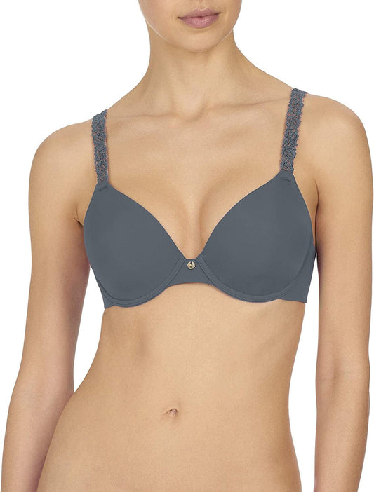 Womens Rose Dream Custom Coverage Underwire T-Shirt Bra 731080 River/Golden Rose / 32B