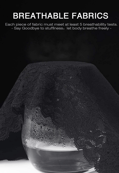 Womens Underwear Cotton Panties for Women Underpants Briefs Hipster Lace Bikini Pack Apparel & Accessories > Clothing > Underwear & Socks > Underwear GNEPH   