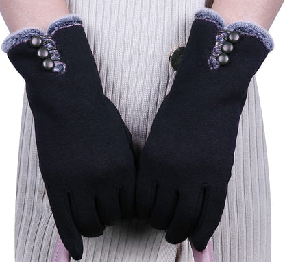 Womens Winter Gloves Warm Lined Touch Screen Driving Gloves (1Pack/2Pack/3Pack) Apparel & Accessories > Clothing Accessories > Gloves & Mittens T-GOTING Black  
