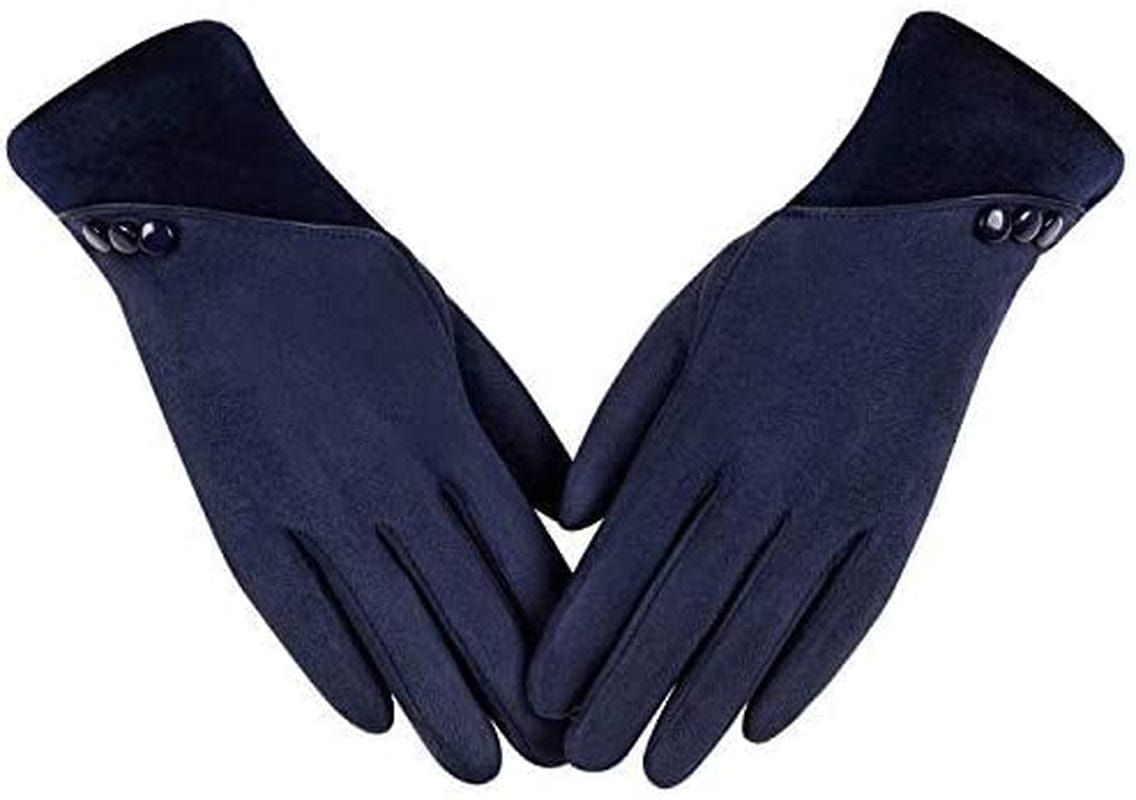 Womens Winter Warm Gloves with Sensitive Touch Screen Texting Fingers, Fleece Lined Windproof Gloves Apparel & Accessories > Clothing Accessories > Gloves & Mittens Alepo   