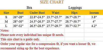 Workout Outfits for Women 2 Piece Seamless Ribbed High Waist Leggings with Sports Bra Exercise Set