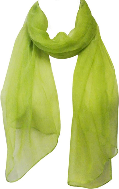 Wrapables Solid Color Silk Long Scarf Apparel & Accessories > Clothing Accessories > Scarves & Shawls Wrapables   