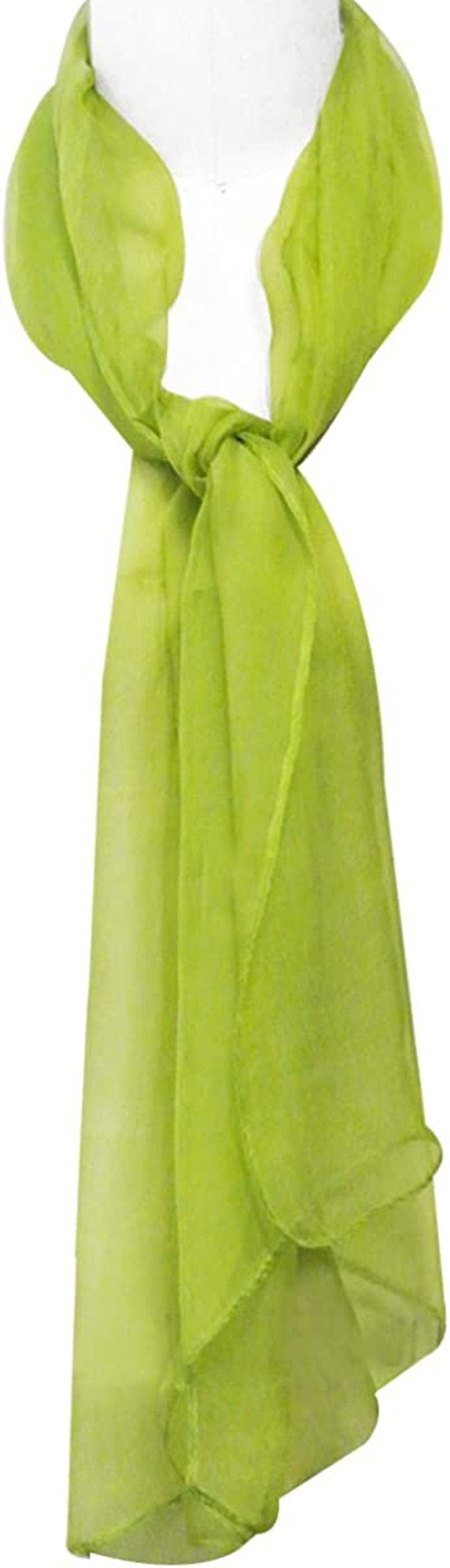 Wrapables Solid Color Silk Long Scarf Apparel & Accessories > Clothing Accessories > Scarves & Shawls Wrapables   