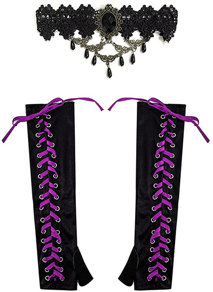 Xfileen Women'S Overbust Back Lace up Corset Bustier Floral Bustier Lingerie Tops Body Shaper Fashion Boned Corset Top Apparel & Accessories > Clothing > Underwear & Socks > Lingerie Xfileen Set Medium 