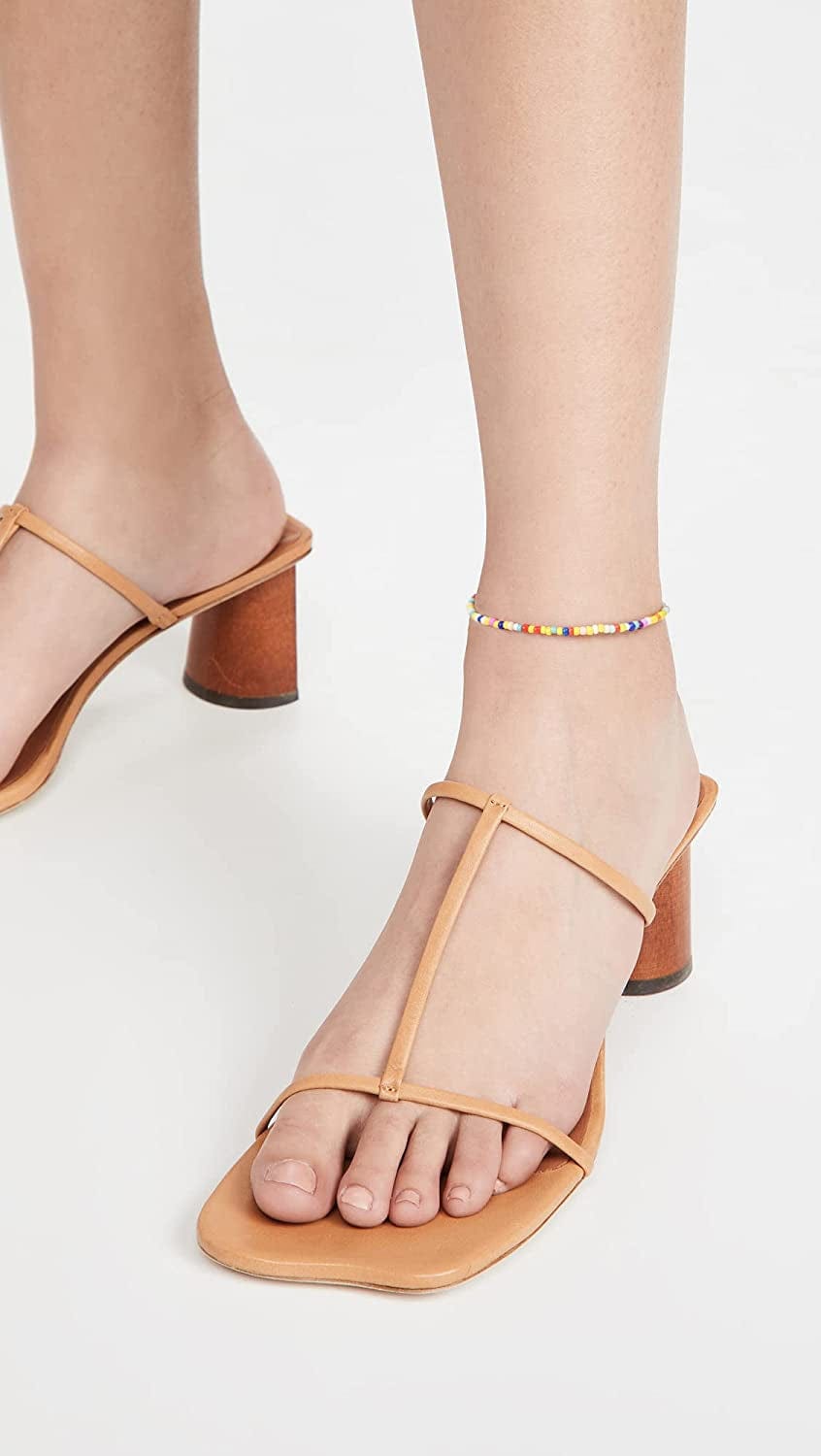 XIJIN 8Pcs Handmade Beaded Anklets for Women Girls Boho Colorful Beads Ankle Bracelets Adjustable Foot Anklet Set Apparel & Accessories > Jewelry > Anklets XIJIN   