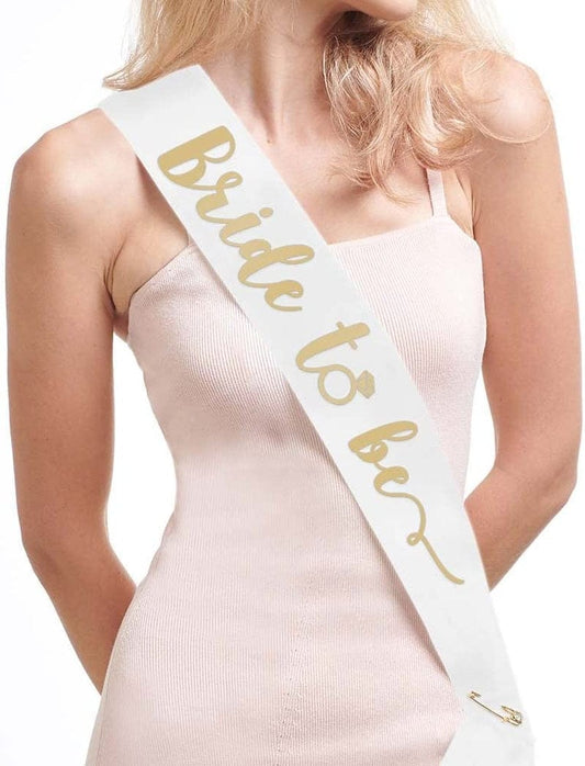 Xo, Fetti Bachelorette Party Decorations Sash - Bride to Be | Bridal Shower Decorations | Engagement Party Decoration | Sash for Bride - Bachelorette Favor Apparel & Accessories > Clothing Accessories > Sashes xo, Fetti   