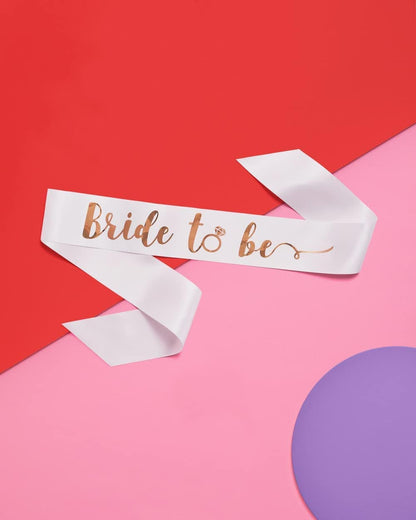 Xo, Fetti Bachelorette Party Decorations Sash - Bride to Be | Bridal Shower Decorations | Engagement Party Decoration | Sash for Bride - Bachelorette Favor Apparel & Accessories > Clothing Accessories > Sashes xo, Fetti   