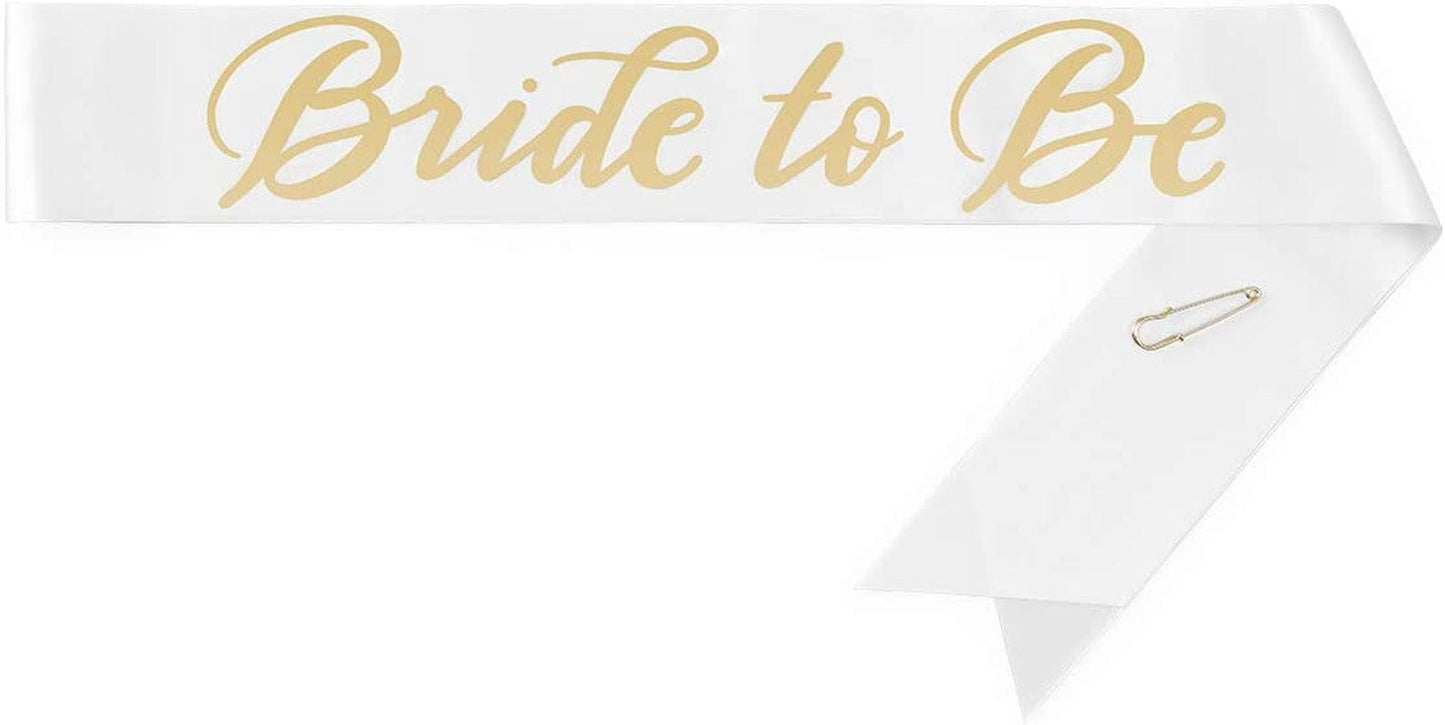Xo, Fetti Bachelorette Party Sash + Veil - Bride to Be | Bachelorette Party Decorations Kit - Sash for Bride | Bridal Shower Gift Supplies Apparel & Accessories > Clothing Accessories > Sashes xo, Fetti   