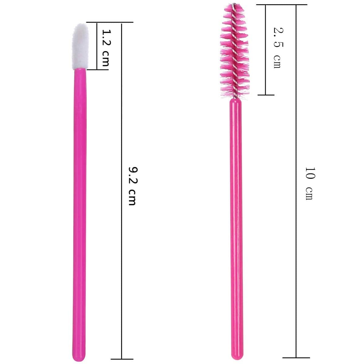 Xvbond 100PCS Mascara Brushes Wands Applicator Eyelash Brush with 100PCS Lip Brushes Lipstick Lip Gloss Wands Applicator Makeup Beauty Tool Kits (Rose) Health & Beauty > Personal Care > Cosmetics > Cosmetic Tools > Skin Care Tools XVbond   