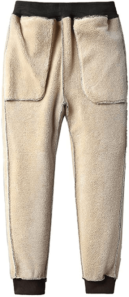 Yeokou Women'S Warm Sherpa Lined Athletic Sweatpants Jogger Fleece Pants Apparel & Accessories > Clothing > Activewear Kylie Max   