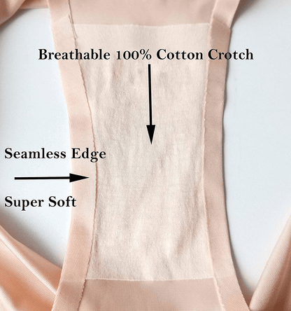 YESUBELU Seamless Underwear Women Half Back Coverage Bikini Sets for Women 4-Pack Apparel & Accessories > Clothing > Underwear & Socks > Underwear YESUBELU   