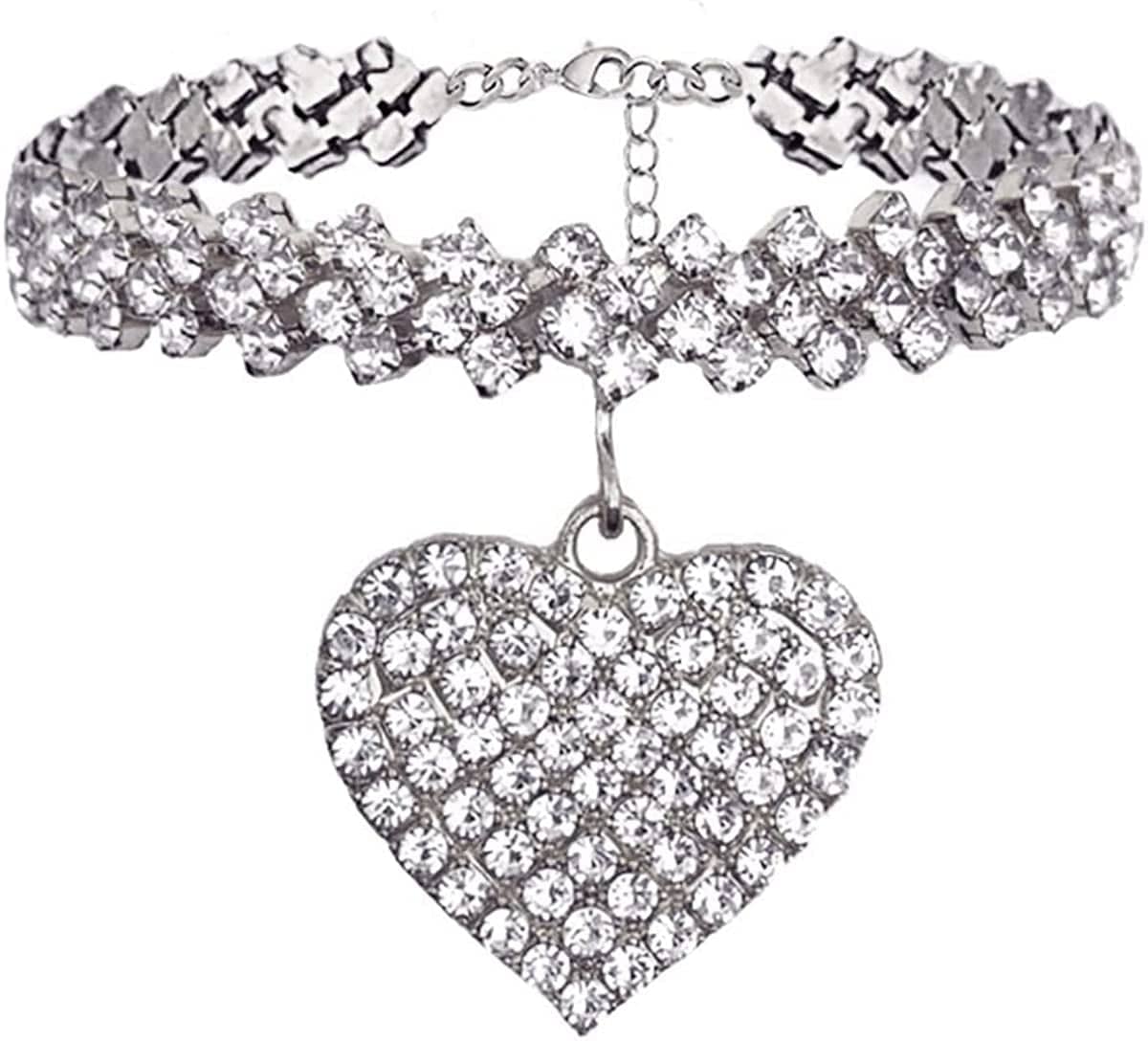 Yfstyle 3PCS Butterfly Ankle Bracelet for Women Girls Charms Butterfly Ankle Rhinestone Anklets Bulk Adjustable Layered Braided Chain Anklet for Summer Beach Apparel & Accessories > Jewelry > Anklets yfstyle LX silver heart  