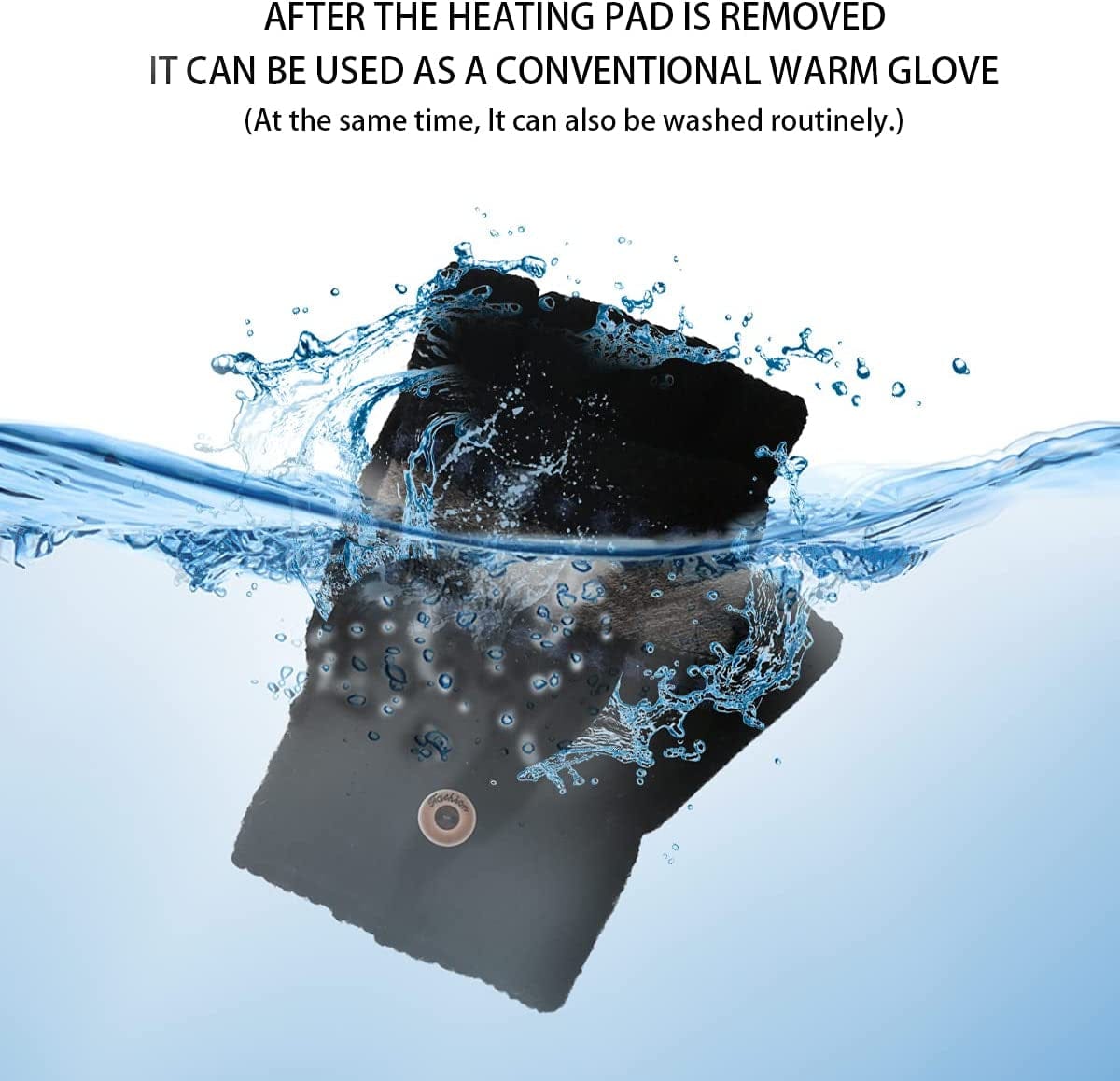 Yinuoday USB Heated Gloves Mitten Unisex Winter Hands Warm Laptop Gloves Womens& Mens Apparel & Accessories > Clothing Accessories > Gloves & Mittens Yinuoday   