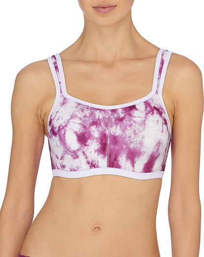 Yogi Women'S Bra Convertible Sports Bright Berry Tie Dye Print / 36D