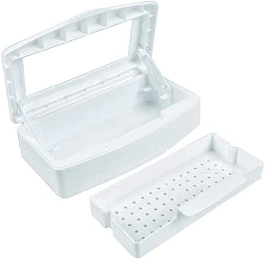 Yoleshy Professional Plastic Sterilizing Tray,Clean Sterilizer Box Storage Organizer for Nail,Tweezers,Hair Salon,Spa & Cutter Manicure Equipment-Nail Art Tool Health & Beauty > Personal Care > Cosmetics > Cosmetic Tools > Nail Tools YoleShy   