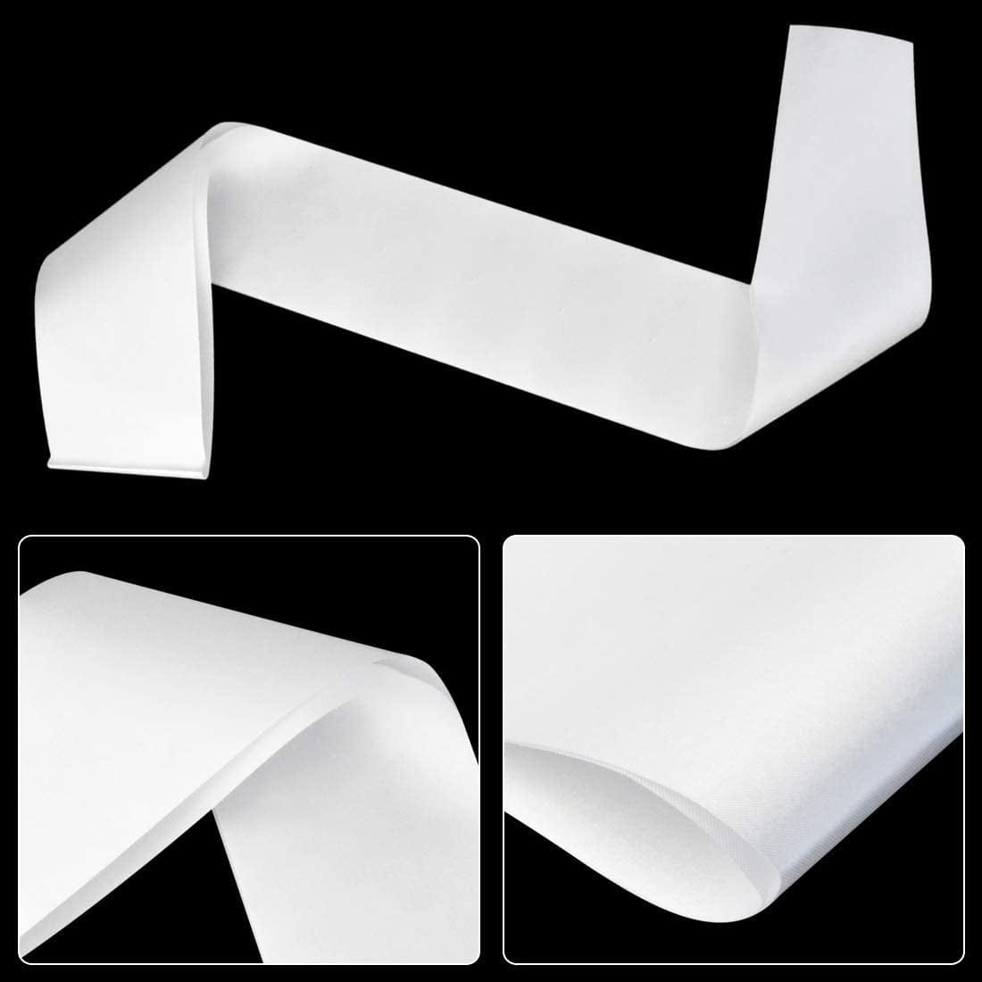 Yolyoo 16 Pack Blank Satin Sash Party Pageant Stain Sash DIY Plain Sash Party Accessory for Wedding, Beauty Pageant, Hen Party, White Apparel & Accessories > Clothing Accessories > Sashes Yolyoo   