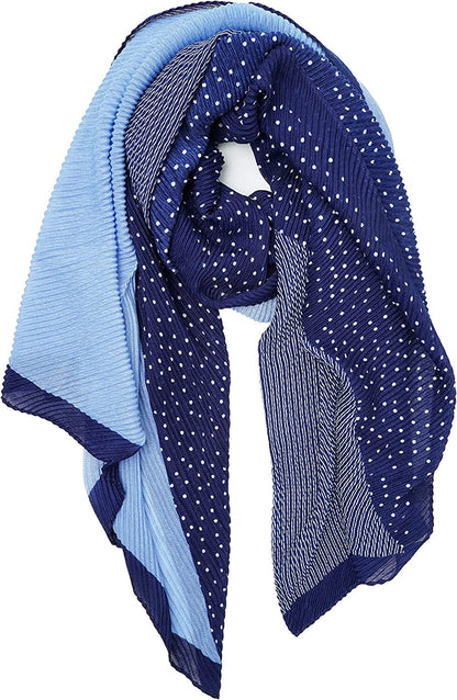 YOUR SMILE Ladies/Women'S Lightweight Floral Print/Solid Color Mixture Shawl Scarf for Spring Summer Season Apparel & Accessories > Clothing Accessories > Scarves & Shawls YOUR SMILE 112  
