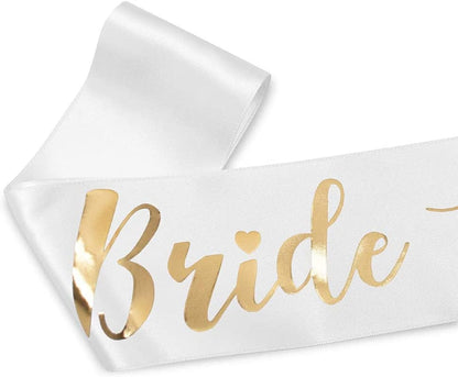 YULIPS Bride to Be Sash - Bachelorette Party Sash Bridal Shower Hen Party Wedding Decorations Party Favors Accessories Apparel & Accessories > Clothing Accessories > Sashes YULIPS   