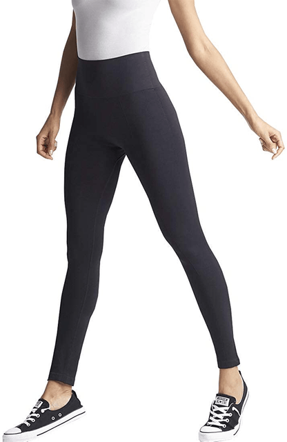 Yummie Women'S High Waist Tummy Shaping Legging Apparel & Accessories > Clothing > Underwear & Socks > Shapewear Yummie Black Medium-Large 