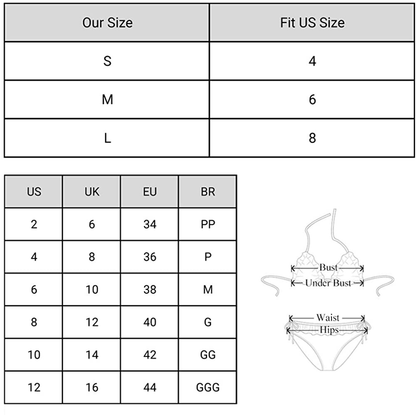 ZAFUL Women's Ribbed Tie Front Knot Bikini High Waisted Bikini Ditsy Floral High Cut Bikini Swimsuit Apparel & Accessories > Clothing > Swimwear ZAFUL   
