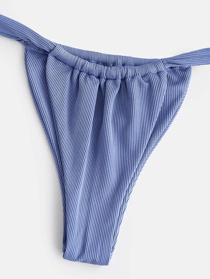 ZAFUL Women's Sexy Push-up Bandage Bikini Criss Cross Swimsuits Cheeky Two Pieces Swimwear Apparel & Accessories > Clothing > Swimwear ZAFUL   