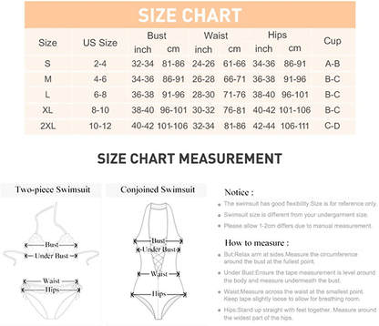 ZAFUL Women's Wide Straps Padded Bandeau Bikini Set Apparel & Accessories > Clothing > Swimwear ZAFUL   