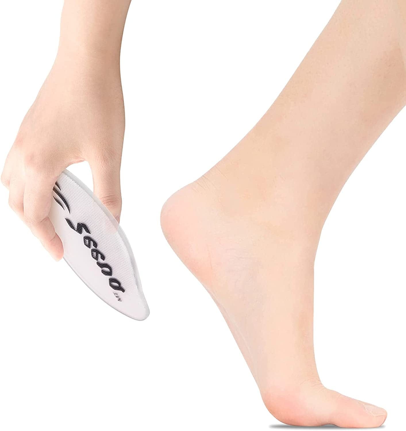 Zeeva Chrome Plated Glass Foot File, Foot Care Pedicure Tool, Hard Skin Cuticle Remover Scrubber, Great for Dead Skin Removal, Cracking, Used on Both Wet and Dry Feet Health & Beauty > Personal Care > Foot Care Zeeva   
