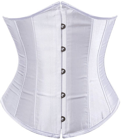 Zhitunemi Women'S Satin Underbust Corset Bustier Waist Training Cincher plus Size Corsets Apparel & Accessories > Clothing > Underwear & Socks > Lingerie Zhitunemi   