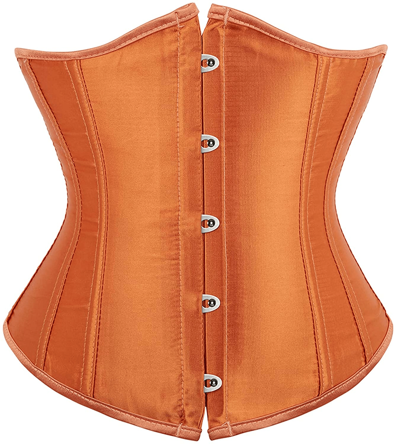Zhitunemi Women'S Satin Underbust Corset Bustier Waist Training Cincher plus Size Corsets Apparel & Accessories > Clothing > Underwear & Socks > Lingerie Zhitunemi   