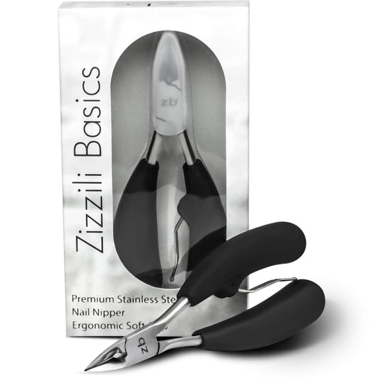 Zizzili Basics Toenail Clippers for Thick or Ingrown Toenail - Large Handle for Easy Grip + Sharp Stainless Steel - Best Nail Clipper & Pedicure Tool for Seniors - Maintain Healthy Nails with Ease Health & Beauty > Personal Care > Cosmetics > Cosmetic Tools > Nail Tools Zizzili Basics   