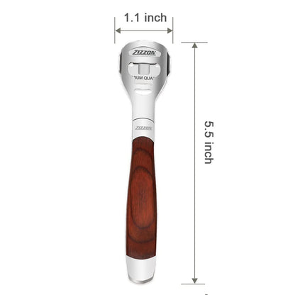 ZIZZON Foot Care Pedicure Callus Shaver Hard Skin Remover Wood Handle 10 Blades ZIZZON Health & Beauty > Personal Care > Foot Care ZIZZON   
