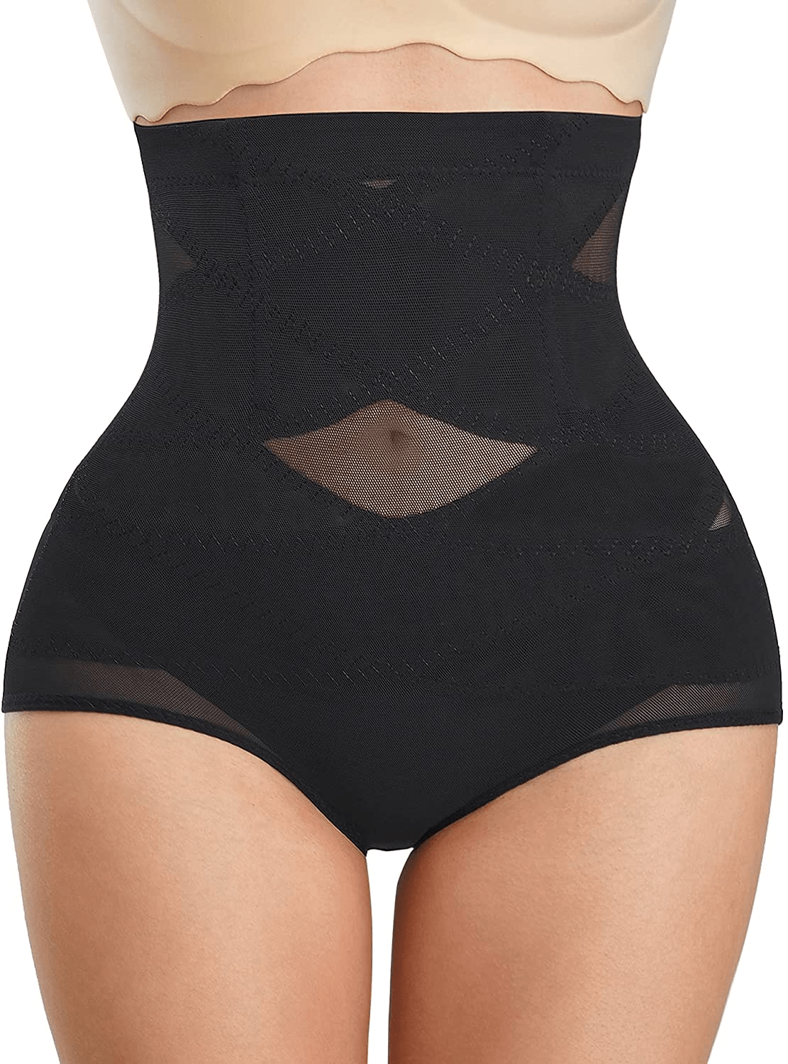 ZOPEUSI Women Butt Lifter Shapewear High Waist Trainer Tummy Control Panty Slim Body Shaper Apparel & Accessories > Clothing > Underwear & Socks > Shapewear ZOPEUSI Black Medium 